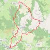 Itinéraire track, distance, dénivelé, altitude, carte, profil, trace GPS