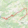 Itinéraire E04 - Porto - Corte, distance, dénivelé, altitude, carte, profil, trace GPS