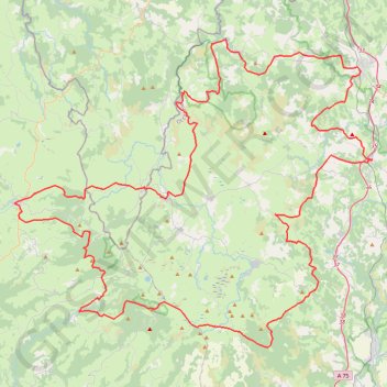 Itinéraire track, distance, dénivelé, altitude, carte, profil, trace GPS