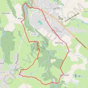 Itinéraire Tiouleroux, distance, dénivelé, altitude, carte, profil, trace GPS