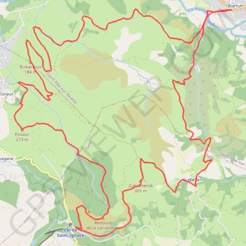 Itinéraire senpereko 2023-16343675, distance, dénivelé, altitude, carte, profil, trace GPS