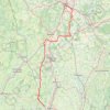 Itinéraire etappe-6-route, distance, dénivelé, altitude, carte, profil, trace GPS