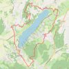 Itinéraire Lac de Paladru - Petit tour du lac, distance, dénivelé, altitude, carte, profil, trace GPS