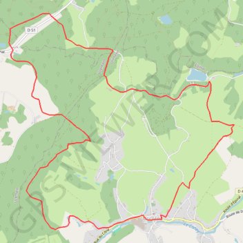 Itinéraire Chemins du Cœur des Vosges - L'étang du Bult, distance, dénivelé, altitude, carte, profil, trace GPS