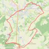 Itinéraire La Blanche Jument - Samer, distance, dénivelé, altitude, carte, profil, trace GPS