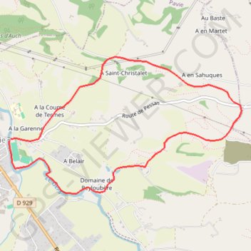 Itinéraire Autour de Pavie, distance, dénivelé, altitude, carte, profil, trace GPS