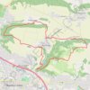 Itinéraire ISERE - Châteaux berjalliens, distance, dénivelé, altitude, carte, profil, trace GPS