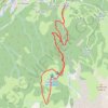 Itinéraire Les crêtes de l'Aupette, distance, dénivelé, altitude, carte, profil, trace GPS