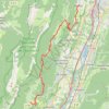 Itinéraire Sur les Pas des Huguenots - Saint-Bernard - Barraux, distance, dénivelé, altitude, carte, profil, trace GPS