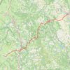 Itinéraire GR65 De Puy-en-Velay (Haute-Loire) à Nasbinals (Lozère), distance, dénivelé, altitude, carte, profil, trace GPS
