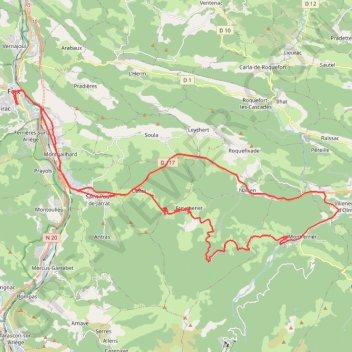 Itinéraire Col de la Lauze, distance, dénivelé, altitude, carte, profil, trace GPS