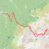 Itinéraire Grande Lance de Domene depuis Freydiere (Belledonne), distance, dénivelé, altitude, carte, profil, trace GPS