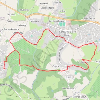 Itinéraire NewTrack, distance, dénivelé, altitude, carte, profil, trace GPS