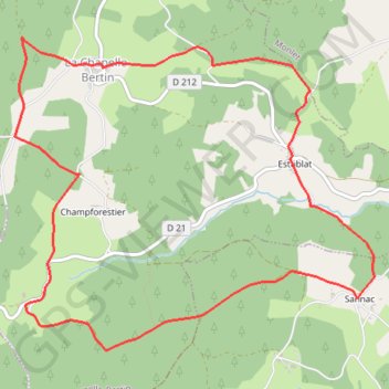 Itinéraire Le Puy, distance, dénivelé, altitude, carte, profil, trace GPS