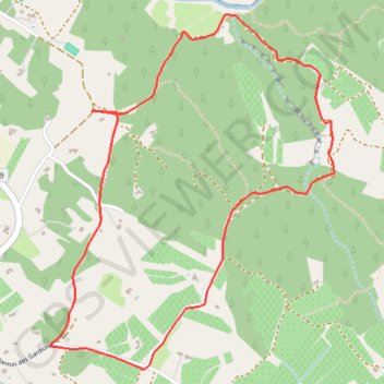 Itinéraire Bouticary, distance, dénivelé, altitude, carte, profil, trace GPS