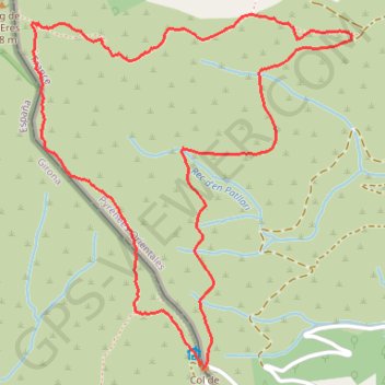 Itinéraire Puig de les Eres, distance, dénivelé, altitude, carte, profil, trace GPS