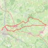 Itinéraire SAINT VICTOR - LE MONTET - SAINT VICTOR-18033737, distance, dénivelé, altitude, carte, profil, trace GPS