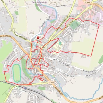 Itinéraire La Cuivrée, distance, dénivelé, altitude, carte, profil, trace GPS