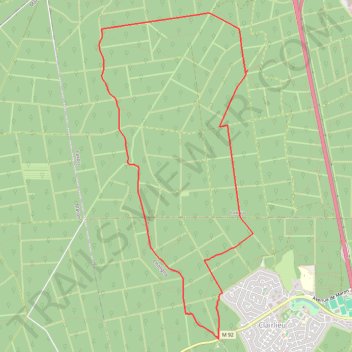 Itinéraire Haute Borne, distance, dénivelé, altitude, carte, profil, trace GPS