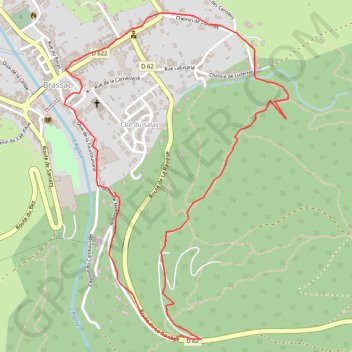 Itinéraire La Fusarié Brassac 81, distance, dénivelé, altitude, carte, profil, trace GPS