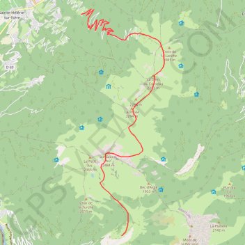 Itinéraire Traversée Lauzière Nord - Grizzlyteam, distance, dénivelé, altitude, carte, profil, trace GPS