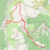 Itinéraire Roc de Peyrole depuis Archiane (montagne de Glandasse - Drôme), distance, dénivelé, altitude, carte, profil, trace GPS