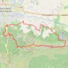 Itinéraire Les crêtes de Saint Rémy, distance, dénivelé, altitude, carte, profil, trace GPS