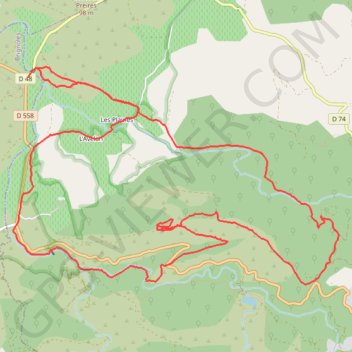 Itinéraire La Garde Freinet, distance, dénivelé, altitude, carte, profil, trace GPS
