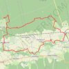 Itinéraire Les Baraques du 14 depuis la Saline Royale d'Arc-et-Senans, distance, dénivelé, altitude, carte, profil, trace GPS