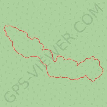 Itinéraire PÀRCELLE MAHÀN FIP 1, distance, dénivelé, altitude, carte, profil, trace GPS
