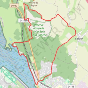 Itinéraire Le sentier du Rombly - Étaples, distance, dénivelé, altitude, carte, profil, trace GPS