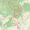 Itinéraire Les fougères en forêt d'Ermenonville - Othis, distance, dénivelé, altitude, carte, profil, trace GPS