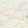 Itinéraire Cametours par Montpinchon, distance, dénivelé, altitude, carte, profil, trace GPS