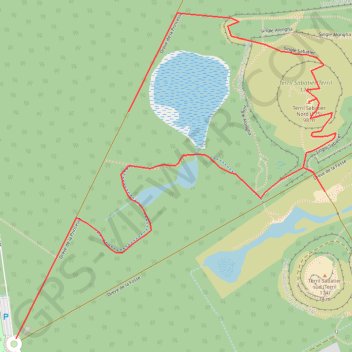Itinéraire Circuit du terril Sabatier - Raismes, distance, dénivelé, altitude, carte, profil, trace GPS
