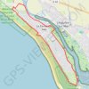 Itinéraire Le littoral fautais, distance, dénivelé, altitude, carte, profil, trace GPS