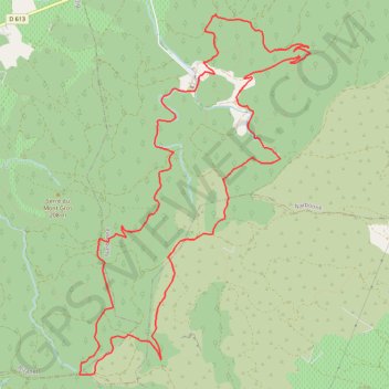 Itinéraire track, distance, dénivelé, altitude, carte, profil, trace GPS