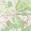 Itinéraire Randonnée sur le plateau de Crémieu, distance, dénivelé, altitude, carte, profil, trace GPS