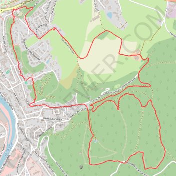 Itinéraire Circuit des Dix, distance, dénivelé, altitude, carte, profil, trace GPS