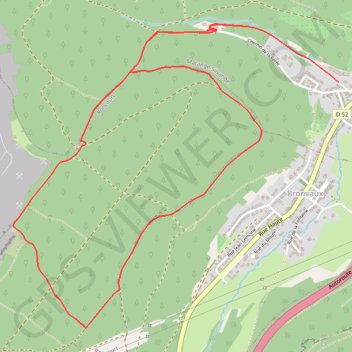 Itinéraire Marange, distance, dénivelé, altitude, carte, profil, trace GPS