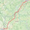 Itinéraire Raid nocturne Le Puy Firminy 2022, distance, dénivelé, altitude, carte, profil, trace GPS