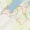 Itinéraire Rando VTT le 07-04-19 de La Presqu'île Castine, distance, dénivelé, altitude, carte, profil, trace GPS