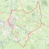 Itinéraire VAUX-COSNE-BEZENET-RONNET-VILLEBRET-20459498, distance, dénivelé, altitude, carte, profil, trace GPS