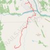 Itinéraire Loma del Pliege Tummbado oinez rober, distance, dénivelé, altitude, carte, profil, trace GPS