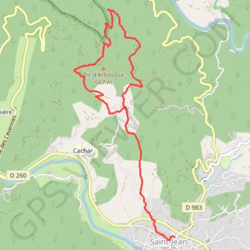 Itinéraire SR633 01, distance, dénivelé, altitude, carte, profil, trace GPS