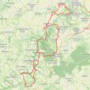 Itinéraire Rando à Feuguerolles, distance, dénivelé, altitude, carte, profil, trace GPS