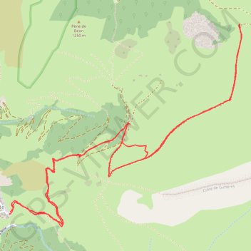 Itinéraire Col du Coutchet, distance, dénivelé, altitude, carte, profil, trace GPS