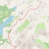 Itinéraire Traversée des Alpes - Étape 11, distance, dénivelé, altitude, carte, profil, trace GPS