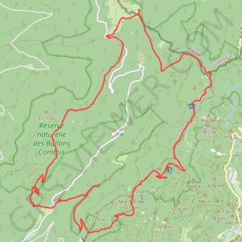 Itinéraire Le tour de la vallée de Plancher les mines, distance, dénivelé, altitude, carte, profil, trace GPS
