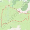 Itinéraire Mont Ursuya par le versant Est depuis la ferme Garatekoborda, distance, dénivelé, altitude, carte, profil, trace GPS