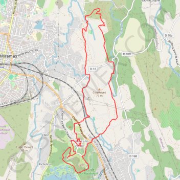 Itinéraire Miramas - Fête de la randonnée, distance, dénivelé, altitude, carte, profil, trace GPS